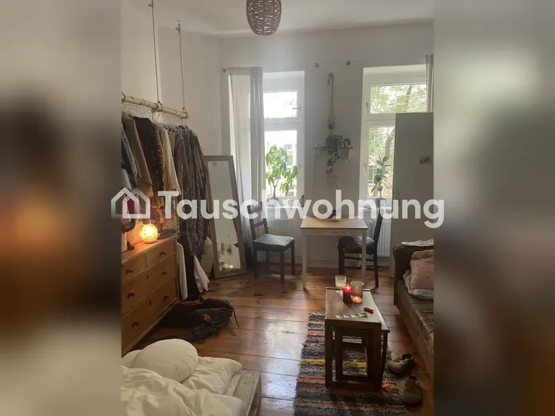 Tauschwohnung: 1 Zimmer Altbauwohnung im Wedding Grenze Prenzlauer Berg — photo 1